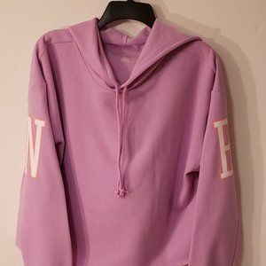 Flirtitude- Jr's Long Sleeve Fleece Hoodie